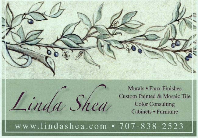 Linda Shea Design - Murals Faux Finishes Furniture Cabinets Mosaic Tile