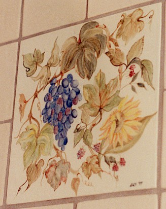 Maier Shower Tile by Linda Shea